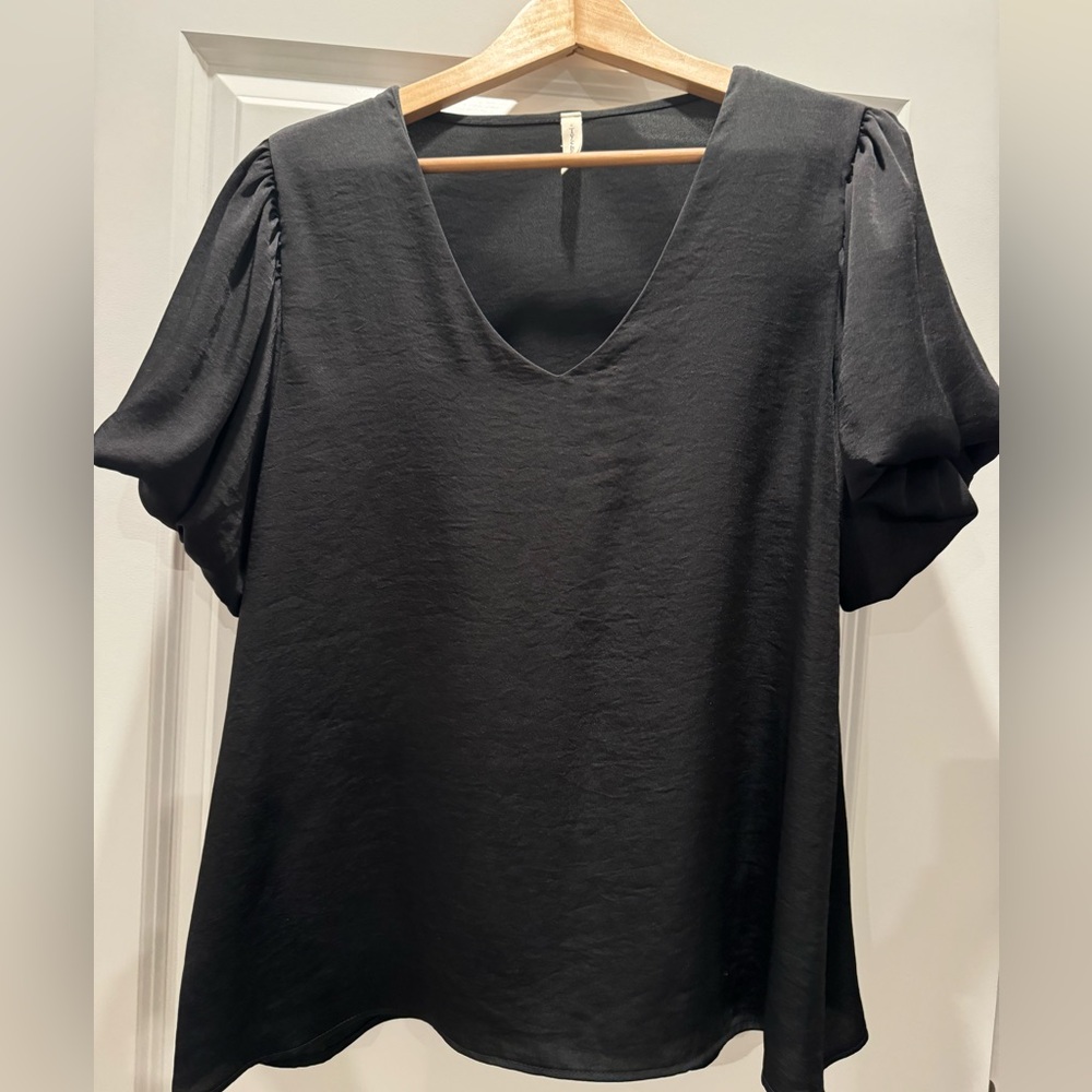 Thank You he black top size L